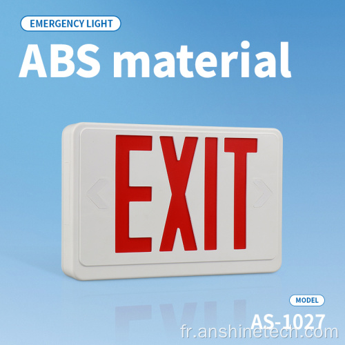 Témoin de sécurité ABS pour sortie de secours